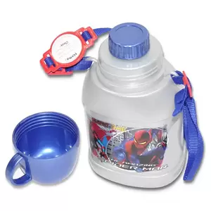 Spiderman Pop Puzzle Water Bottle 600ml - TQWZS4BSP601
