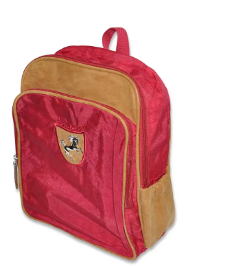 Penball Medium Size Back Pack Horse Design, Red Color - PBSBVS290RE