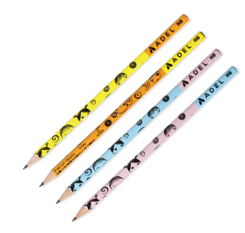 Adel Smiling Faces Pencil Hb, Dipped - ALPE2061130615