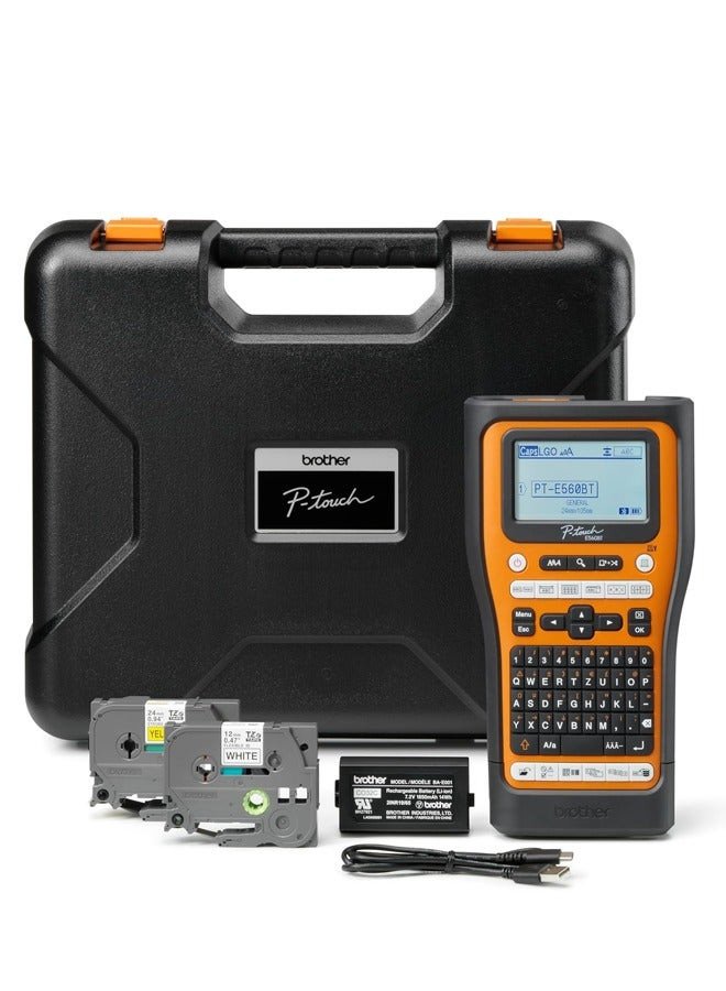 Brother P-Touch PT-E560BTVP Pro Label Printer