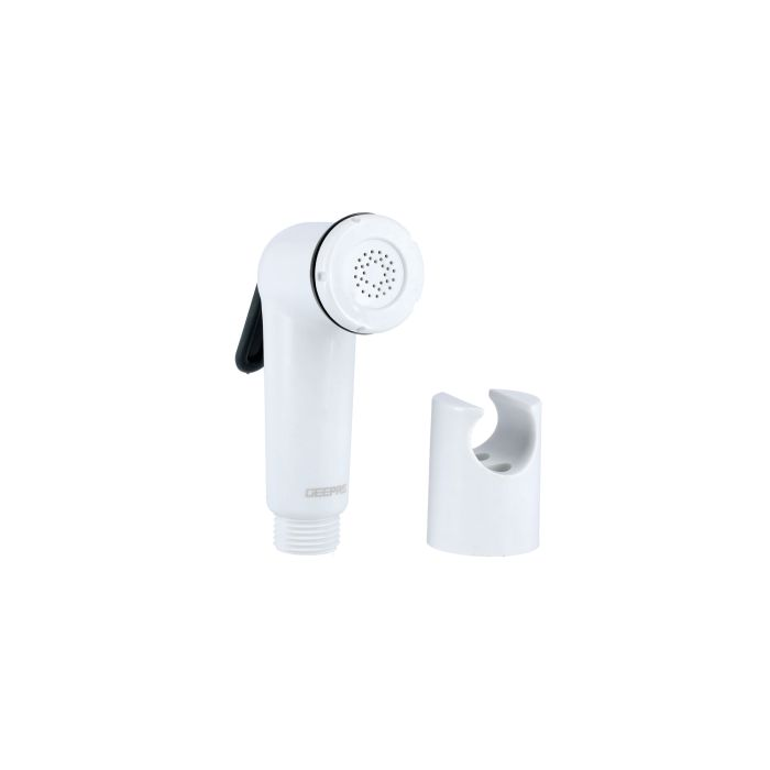 Geepas Shattaff Head With Hook - Toilet Bidet Sprayer Head, Bathroom Shower Bidet Multi-Function For Baby Cloth Diaper Sprayer, Quick Sprayer, Pets Shower | Easy To Install, Great Hygiene