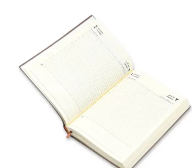 FIS Flexible Diary 2023 (Arabic/English) A5, Dark Brown - FSDI131AE23DBR