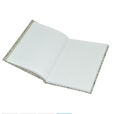 5-Piece Light Hard Cover Notebook, Single Ruled (100 Sheet) A5 Size - LINBA51504