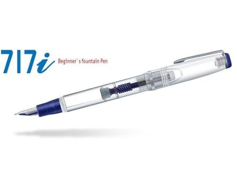 Fountain Pen Dollar 717 I Transparent (Pack Of 10)