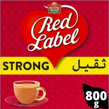 Brooke Bond Red Label Black Loose Tea 800g