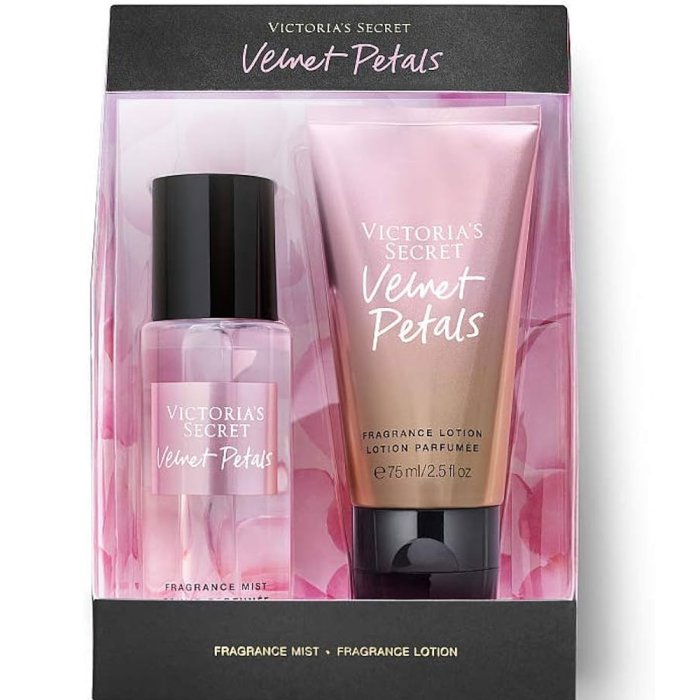 VICTORIA'S SECRET VELVET PETALS (W) SET BM 75ML +BL 75ML