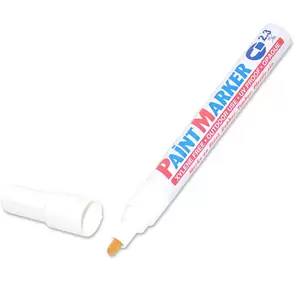 Artline Paint Marker 400FX Pack of 12, Medium 2.3mm, White