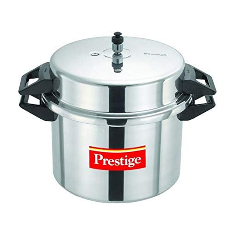 Prestige PPAPC20 Popular Pressure Cooker - Aluminium - Silver - 20 LITER
