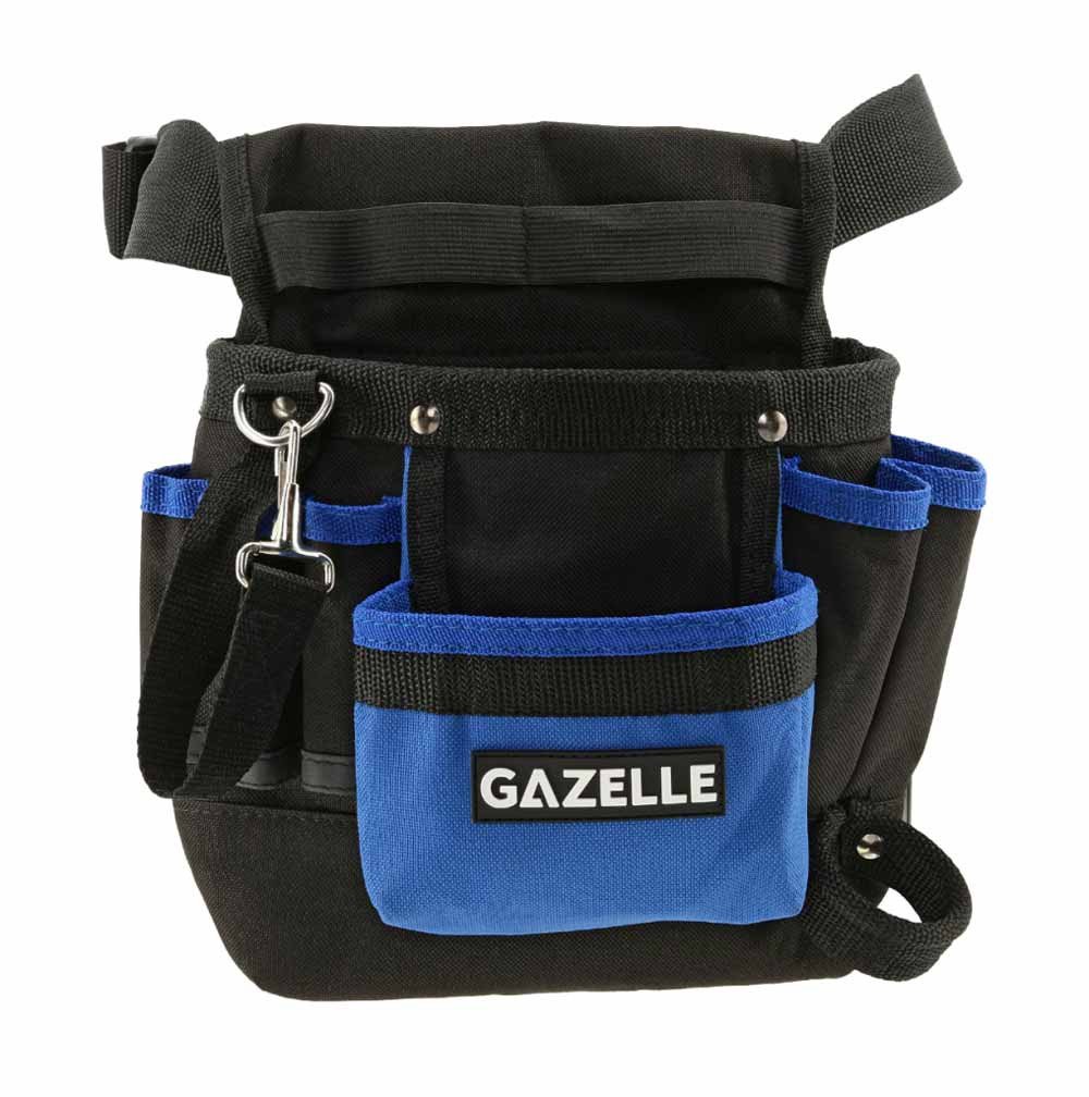 GAZELLE G8201 7-POCKET TOOL BAG WITH BELT