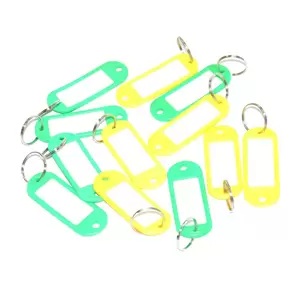 50-Piece FIS Key Ring 6X2cm Assorted - FSKCKT-31