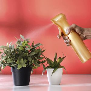 Royalfrod Spray Bottle - Plastic - Gold - 330 ML