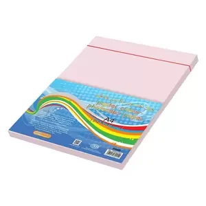 FIS Pastel Color Photocopy Paper, 100 Sheets, 80 gsm, Pastel Pink Color, A4 Size - FSPWA4100PI