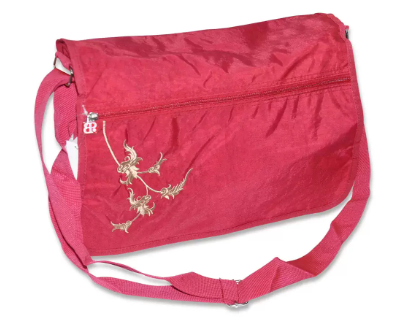 Penball Arabesque Shoulder Bag Big Size, Red Color - PBSBVS240-R