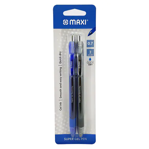 Maxi 0.7mm Super Gel Quick Dry Pen Multicolour 2