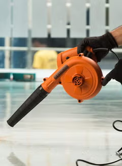 Air Blower And Suction ,Vacuum With Collection Bag, For Home And Garden 530W BDB530-B5 Orange/Black