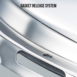 Prestige Deluxe Plus Pressure Cooker 12 Litre - Aluminium - Silver - 432 x 267 x 292 CM