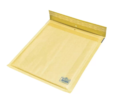 c Brown Bubble Envelopes, Peel and Seal, Pack 12 Pieces, 220X265 mm Size - FSAE220265N