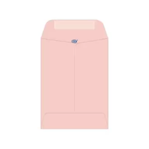 FIS Pack of 25 FIS Executive Laid Paper Envelopes, 100 GSM, Size 4 X 3 Inch, Glued, Color Pink