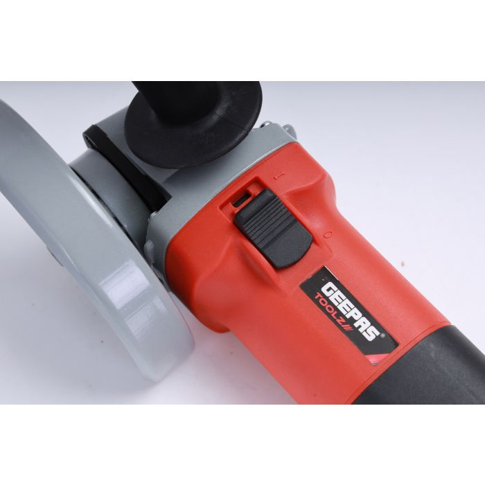 Geepas GAG4585-SA 850W Angle Grinder - Portable Design With Ergonomic Handle 11000 RPM Speed, Disc Size 115mm For Abrasive Cutting & Grinding | Ideal For Mechanic, DIYers, & More