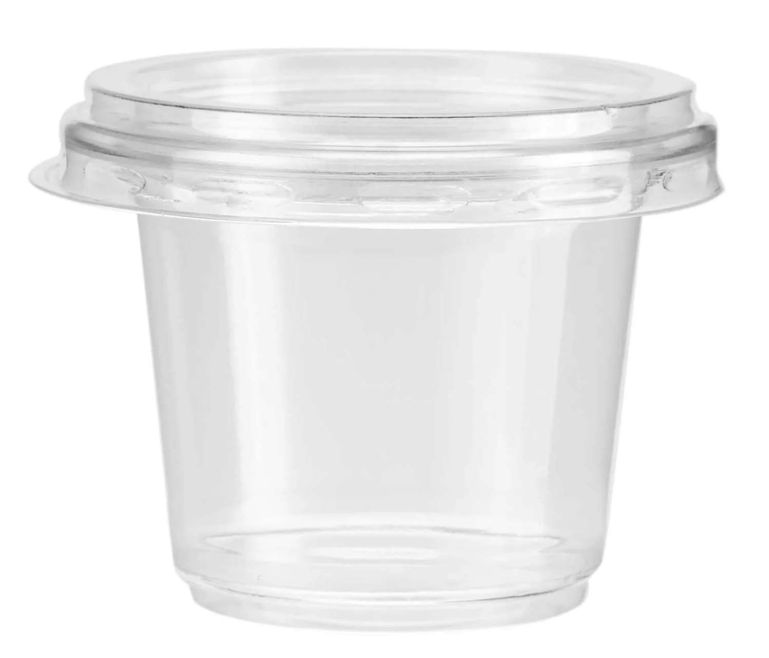 PET Clear Portion Cup with Lid 1 Oz 5000 Pieces
