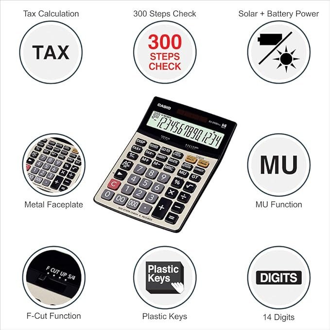 Casio DJ-240D Plus Desktop Calculator