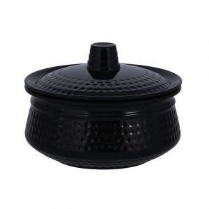 Royalford 66"Biza Handi With Lid - Melamine - Black