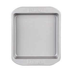 Prestige 9" Square Cake Tin - Stainless Steel - Grey