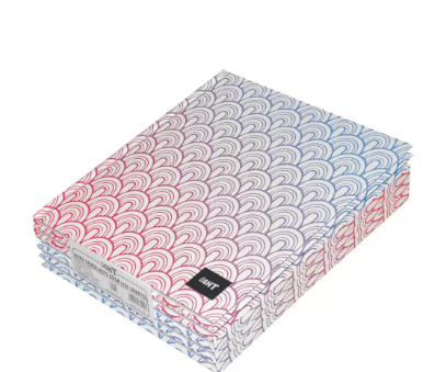 LIGHT Pack of 5 Hard Cover Notebook Single Line, 10X8 Inches (25.4 X 20.32 cm), 100 Sheets - LINB1081610