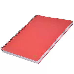 FIS 4 Subject University Books, 160 Sheets, A4 Size, Micro Perforated Pages, Red Colour - FSUB4SPPRE