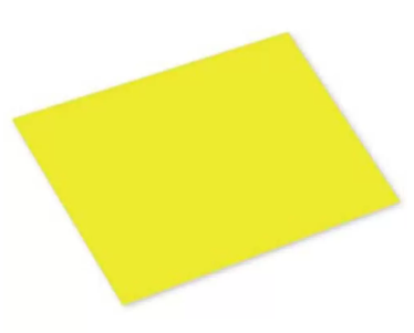 FIS Colored Cards, Size 70 x 100 cm, Pocket of 100 pieces - FSCH16070100CY