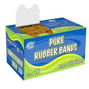 FIS Pure Rubber Bands 16 Size, 250 grams - FSRB25016