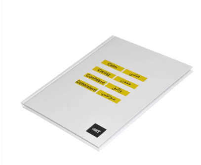 LIGHT Pack of 5 Hard Cover Notebook Single Line,10X8 Inches (25.4 X 20.32 cm),100 Sheets - LINB1081708