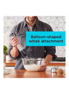 Kitchen Hand Blender, With Measuring Cup 700 ml 7.2 W, BCKM1016KSB-GB, Black/Silver