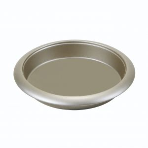 Royalford Round Pan/Tray 27 Cm - Carbon Steel - Gold