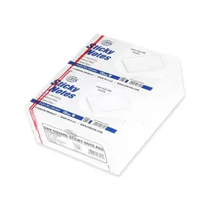 FIS Sticky Note Pad, 3X5 inches, Pack of 12, 5Mm Ruled Pastel White -FSPO3X5R5MPWH