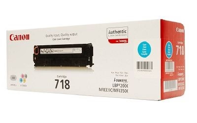 Canon 718 Cyan Toner Cartridge (CRG-718C)