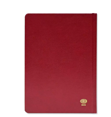 FIS Diary 2024 (Arabic/English) Maroon, A5 - FSDI23AE24MR