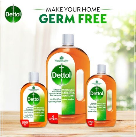 Dettol Antiseptic Antibacterial Disinfectant Liquid 4Litre