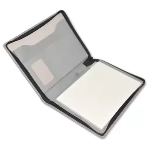 FIS Executive Portfolio File Italian PU, Grey - FSGTEXCHGY