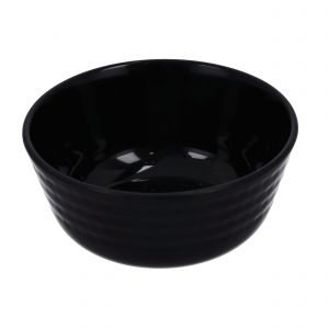 Royalford 45"Biza Round Bowl - Melamine - Black