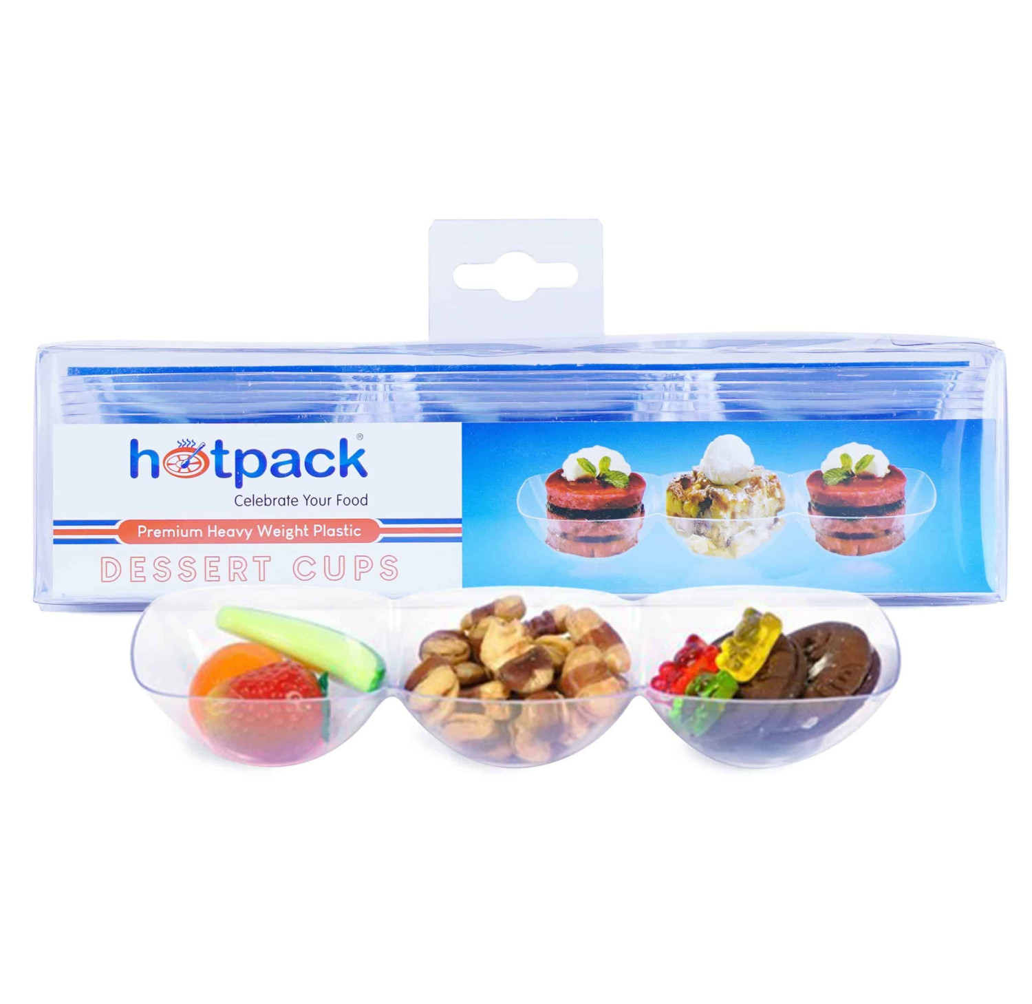 3 Link Round Dish 10 Pieces