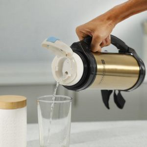 Royalford Travel Vacuum Bottle - Stainless Steel - Assorted - 18 L