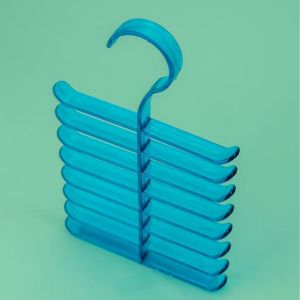 Royalford 16 Tier Deco Scarf Hanger - Plastic - Blue