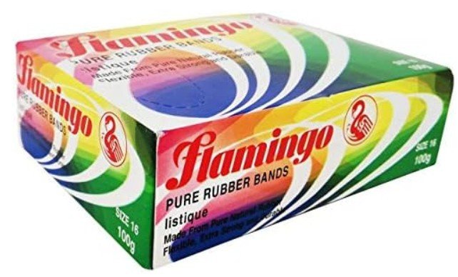 Flamingo Rubber Band Size 16 (100GSM)
