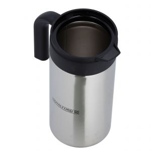 Royalford 15L Hydra Water Jug With Lid - Stainless Steel - Silver - 15 LITER