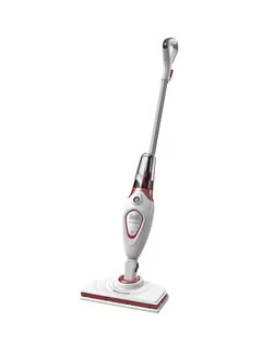 Steam Mop Cleaner, with Auto Floor select technology and 180° Swivel Steeringn, 0.5 L 1600.0, W BDS1616R-QS, White/Red