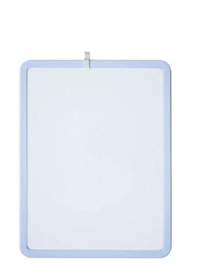 FIS Magnetic White Board with Plastic Frame - FSWB11X14