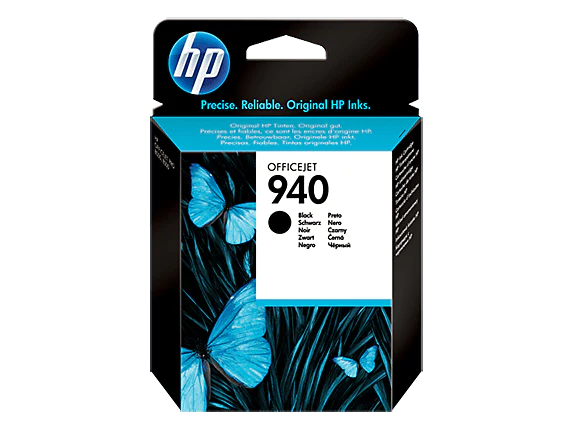 HP 940 Black Original Ink Cartridge (C4902AE)