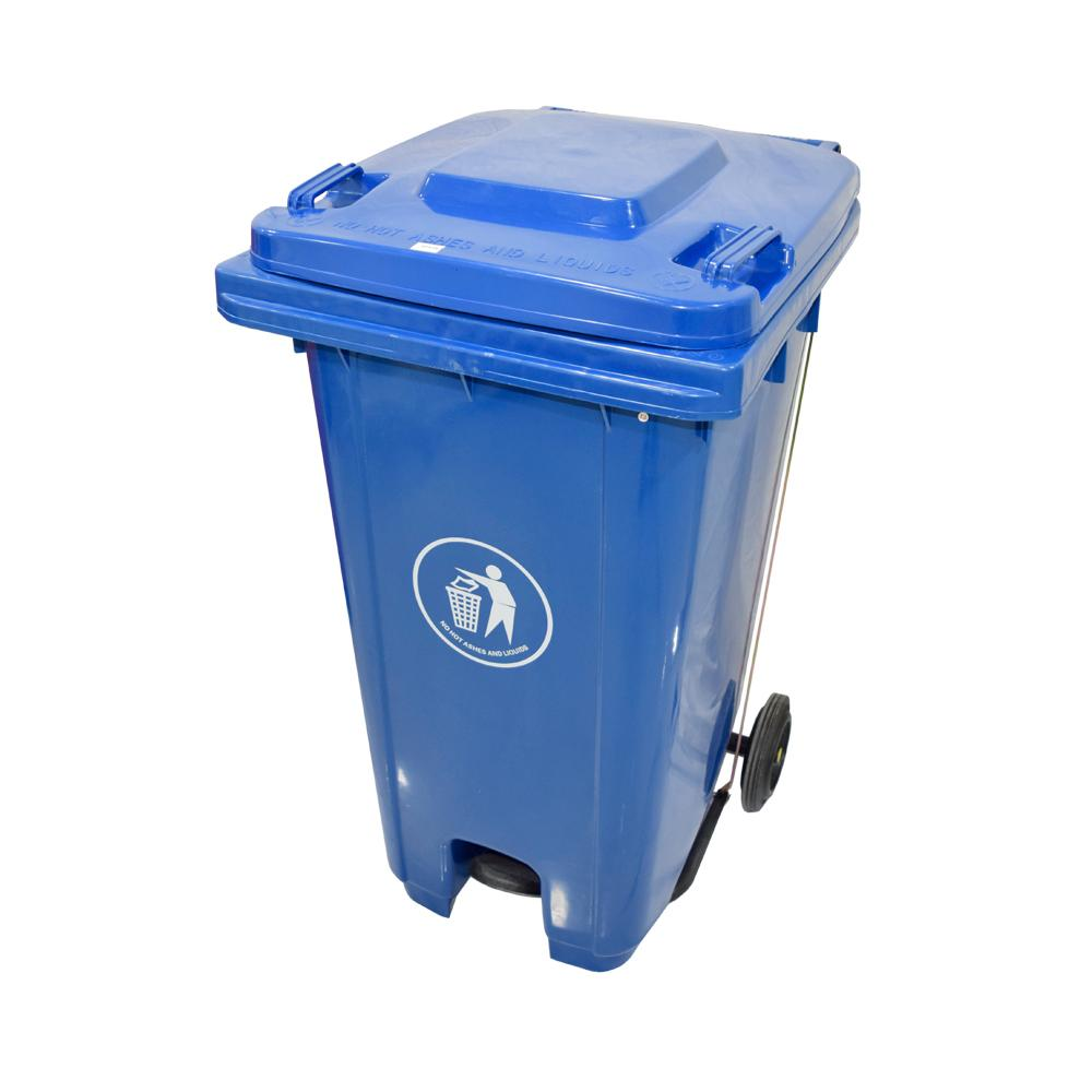 AKC | Modern Garbage Bin | 240LTR | BLUE