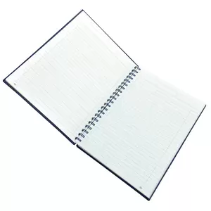 FIS Italian PU Spiral Cover University Books, 120 Sheets, 3 Subject, 8.5 x 11 Inch Size - FSUBPU3SBLD1